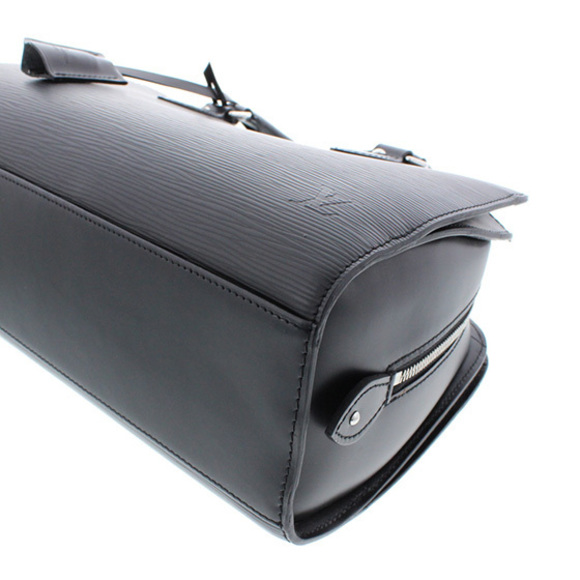 Louis Vuitton Epi Pont Neuf PM Noir Black Handbag - Picture 4 of 9